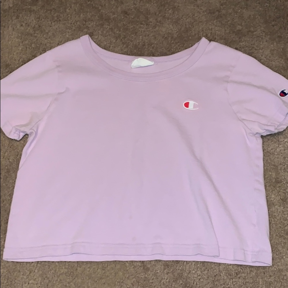 Champion cropped tee